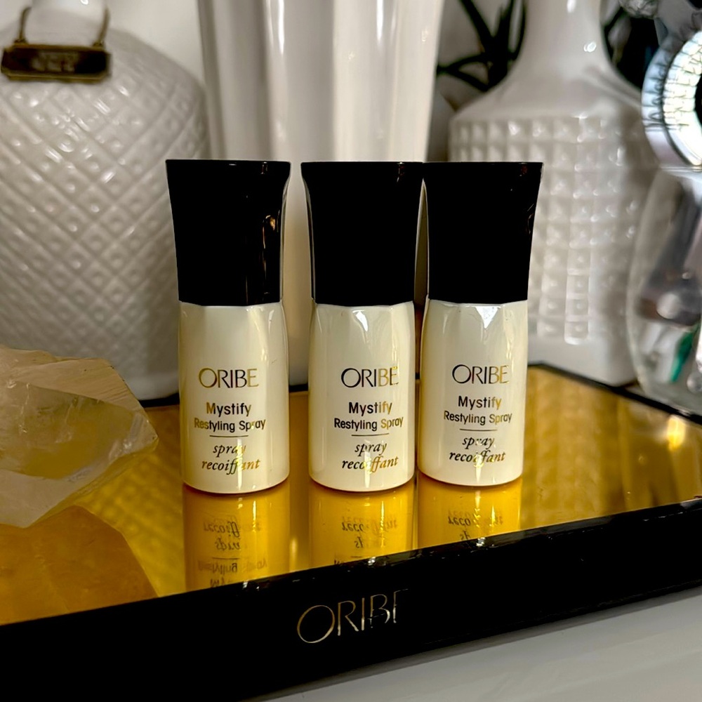 Oribe mystify re stylist spray this product reactivates it without a shower
